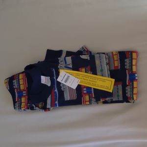 Hanna Andersson train pj's 120cm